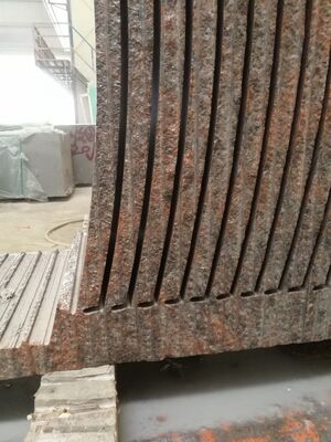 4-άξονας CNC Diamond Wire Saw Machine με 360° Servo-Rotary Table 16-Surface Slideway και 28 Rolling-Wheel Lift για το μαρμάρινο γρανίτη