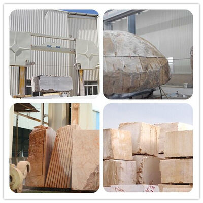 Μηχανή κοπής σύρματος διαμαντιού με έλεγχο PLC και σύγχρονη κίνηση κοχλία για διαίρεση μπλοκ μαρμάρου και γρανίτη 3000×3000×1500 mm