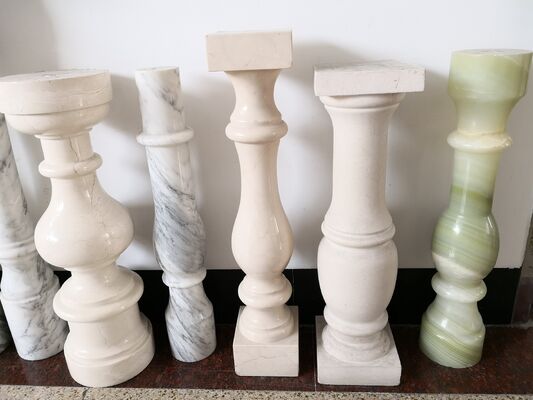 Μηχανή κοπής Baluster υψηλής απόδοσης 4PCS με μέγιστη διάμετρο επεξεργασίας 500 mm και έλεγχο PLC / CNC για ακριβή πέτρα
