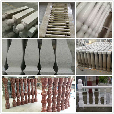 Μηχανή κοπής Baluster υψηλής απόδοσης 4PCS με μέγιστη διάμετρο επεξεργασίας 500 mm και έλεγχο PLC / CNC για ακριβή πέτρα