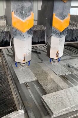 Μηχανή CNC για την χαραγή πέτρας με ακρίβεια 0,02 mm, ταχύτητα αέρα 15m / min και ηλεκτρική ενέργεια για την απτή λίθο