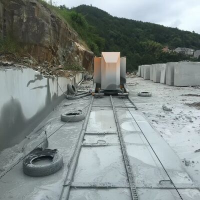 Αυτόματο διαμαντένιο συρμάτινο πριόνι ελέγχου υψηλής ακρίβειας CNC για κοπή πέτρας