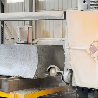 DTWS-2000SA CNC μηχανή πριονιστή διαμαντινού σύρματος με υψηλή ακρίβεια κοπής και περιστροφή 360° για το προφίλ πέτρας