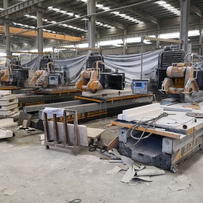 Μηχανή προφίλ από πέτρα με διπλή λεπίδα και βαρύ χάλυβα