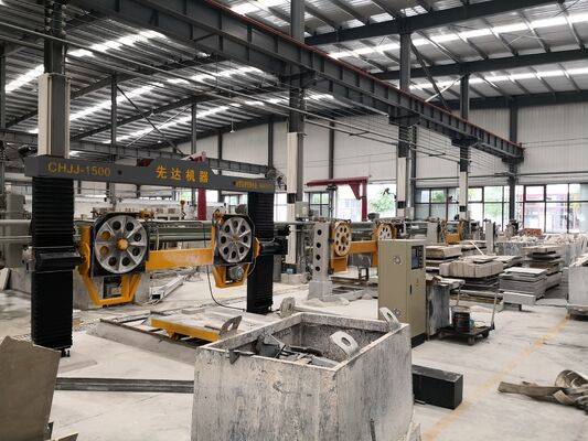 Βολικό CNC μηχάνημα κοπής στρογγυλών πλακών πέτρας για επεξεργασία μαρμάρου γρανίτη