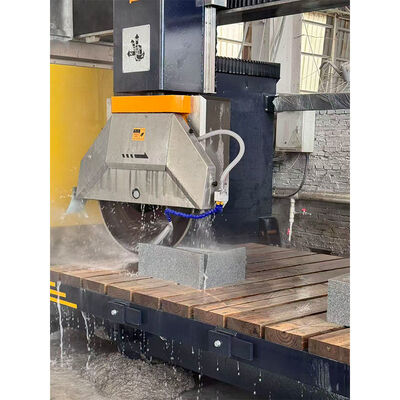 Πριόνι γέφυρας CNC Precision 5 Axis για έργα κοπής μαρμάρου και διακόσμησης πετρών Πορτογαλίας
