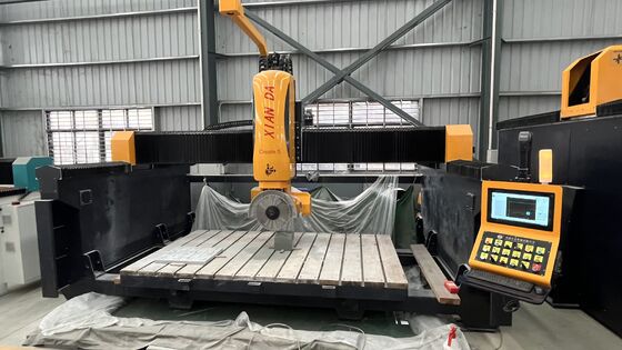 Xianda Trend 600 & Promote 600 5 Axis CNC Μηχανή Κοπής Πέτρας με Γέφυρα για Γρανίτη, Χαλαζία, Τεχνητή Πέτρα, Φρεζάρισμα Κατασκευών