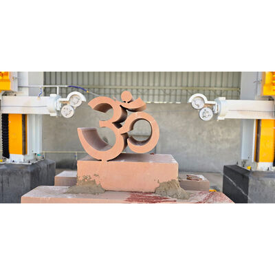 Xianda DISCOVERY 4 Ultimate CNC Diamond Wire Saw Machine∙ 4 Άξονες Ειδική Μηχανή Προφίλ Πέτρας για Στήλες, Θησαυρολιθές & Περιοδικές Πέτρες