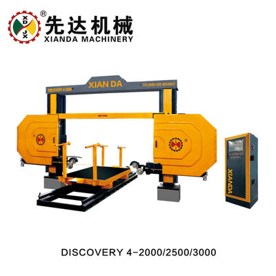 Xianda DISCOVERY 4 Ultimate CNC Diamond Wire Saw Machine∙ 4 Άξονες Ειδική Μηχανή Προφίλ Πέτρας για Στήλες, Θησαυρολιθές & Περιοδικές Πέτρες