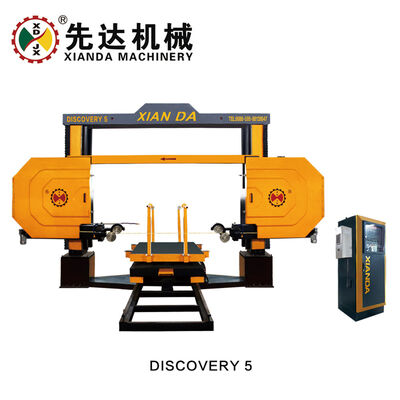 Xianda DISCOVERY 5 5 άξονας CNC Diamond Wire Saw Machine για 3D πέτρα προφίλ γλυπτική κοπή