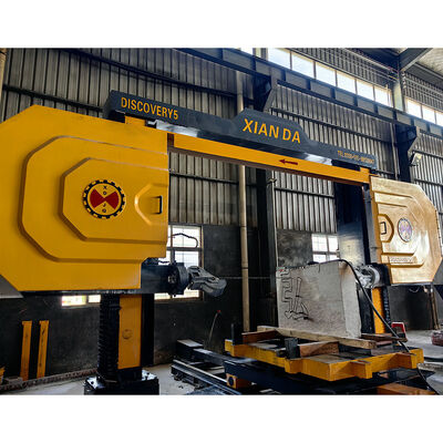 Xianda DISCOVERY 5 5 άξονας CNC Diamond Wire Saw Machine για 3D πέτρα προφίλ γλυπτική κοπή