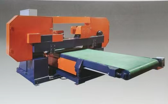 Μηχανή κοπής πέτρας CNC διπλής χρήσης με 7.5KW κύριο κινητήρα 1250mm μέγιστο πλάτος κοπής και μεταβλητή ταχύτητα μεταφορέα