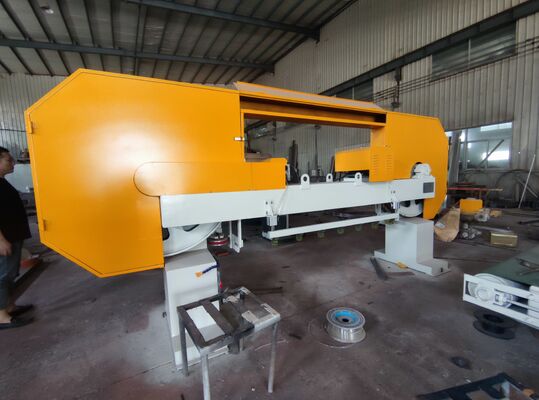 Μηχανή κοπής πέτρας CNC διπλής χρήσης με 7.5KW κύριο κινητήρα 1250mm μέγιστο πλάτος κοπής και μεταβλητή ταχύτητα μεταφορέα