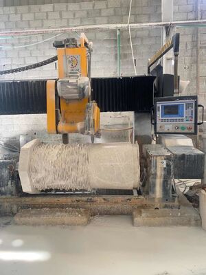 Ελέγχου PLC/CNC Δύο PCs Baluster Machine Κόψιμο για το μαρμάρινο γρανίτη