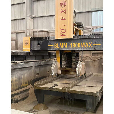 XIANDA BLMM‑1800MAX‑A/B 3 Axis CNC Dual Beam Bridge Stone Line Cutting Milling Machine for Special Shaped Granite Marble Stone Profiling