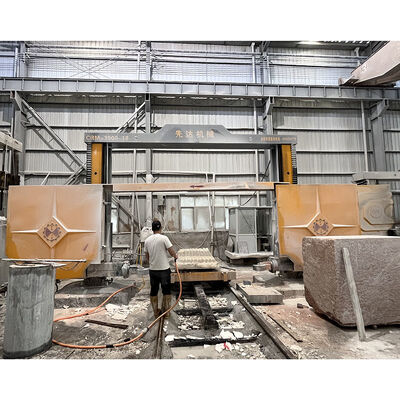 CRM‐3500‐21 / CRM‐3500‐22FW CNC 4 άξονες Διαμαντένιο Σηματοπρίονο για το Κόψιμο Σκηνοειδών Ρωμαϊκών Στήλων