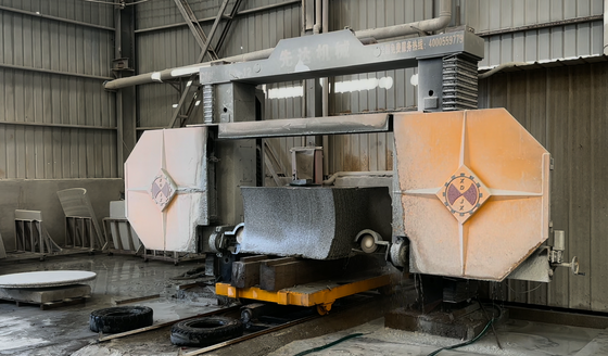 XIAN DA DTWS-1500/2000 CNC Profiling Diamond Wire Saw Machine για μαρμάρινο και γρανίτη Curved Cutting Worktable 0-360° περιστροφή