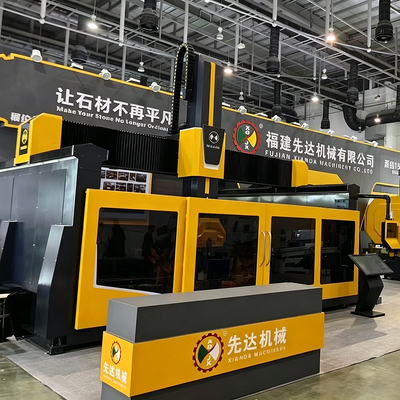 Κέντρο κατεργασίας πέτρας CNC 5 αξόνων Leader 1500 1500CM για κοπή γρανίτη, μαρμάρου, χαλαζία και εξοπλισμό φρεζαρίσματος για πάγκους και ρωμαϊκές στήλες