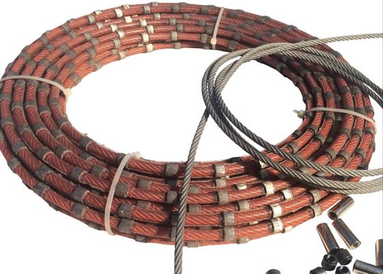 Ο τέμνων Stone 8.8mm διαμαντιών μαρμάρινη σκιαγράφηση 20-30m/s σχοινιών καλωδίων τέμνουσα