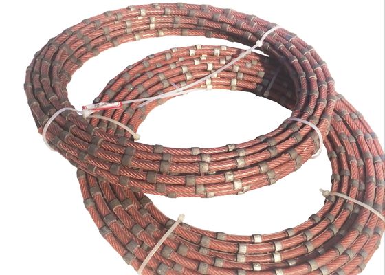 Ο τέμνων Stone 8.8mm διαμαντιών μαρμάρινη σκιαγράφηση 20-30m/s σχοινιών καλωδίων τέμνουσα