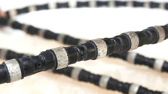 Ενισχυμένο τέμνον σχοινί 11.5mm ταχύτητα 20-22m/S καλωδίων διαμαντιών Concrerte γραμμών