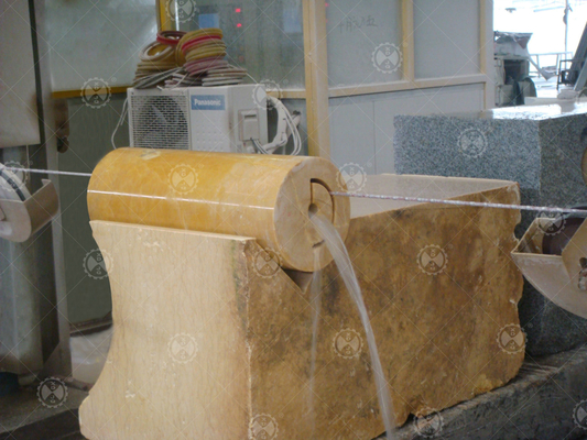 Αυτόματη πέτρινη τέμνουσα μηχανή μονο CNC γρανίτη πριονιών καλωδίων διαμαντιών πολυ