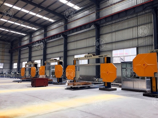 CNC πέτρινη τέμνουσα μηχανή καλωδίων για την ειδική μορφή