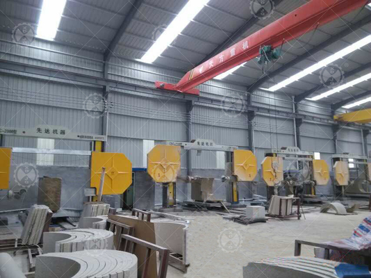CNC πέτρινη τέμνουσα μηχανή καλωδίων για την ειδική μορφή