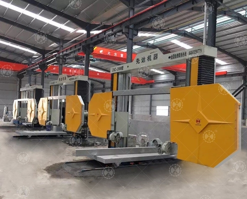 CNC πέτρινη τέμνουσα μηχανή καλωδίων για την ειδική μορφή