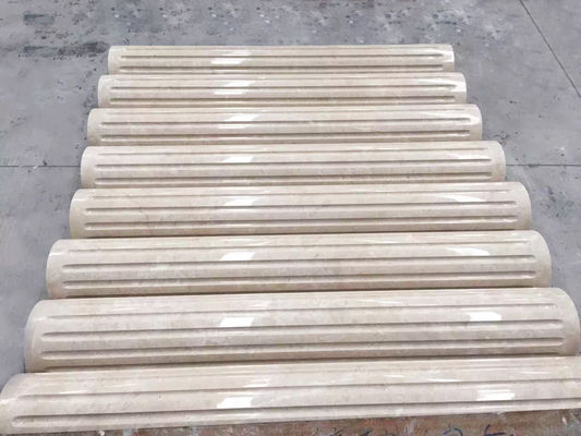 Αυτόματη ρωμαϊκή στυλοβατών μηχανή 7.5kw επεξεργασίας αυλακώσεων πέτρινη τέμνουσα