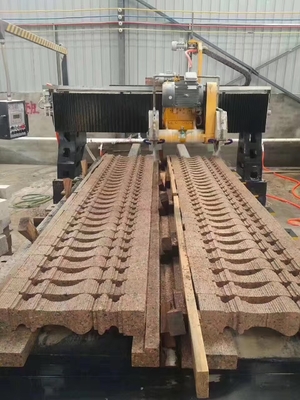 PLC CNC ατσάλινων σκελετών τέμνουσα μηχανή δύο σχεδιαγράμματος τύπων γραμμική πέτρινη λεπίδα